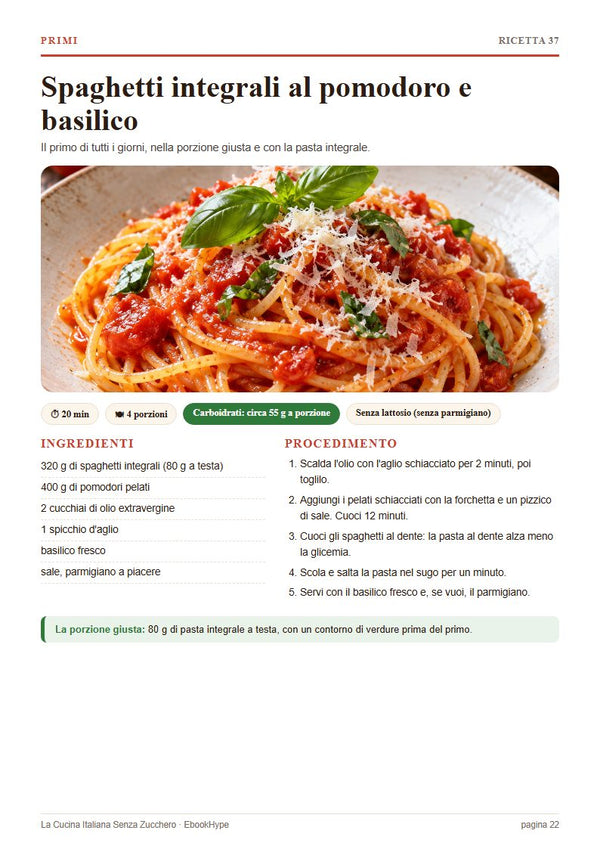 Ricetta di pasta