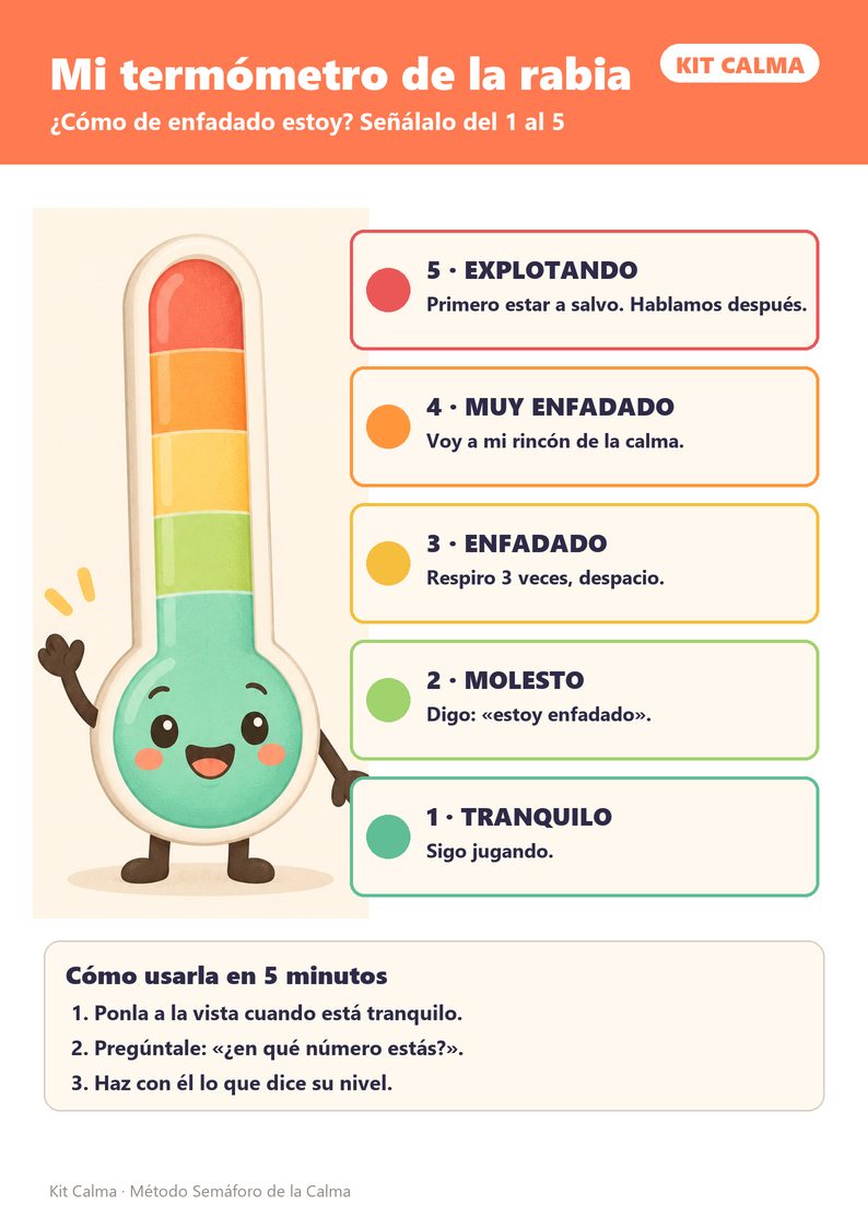 Termómetro de la rabia