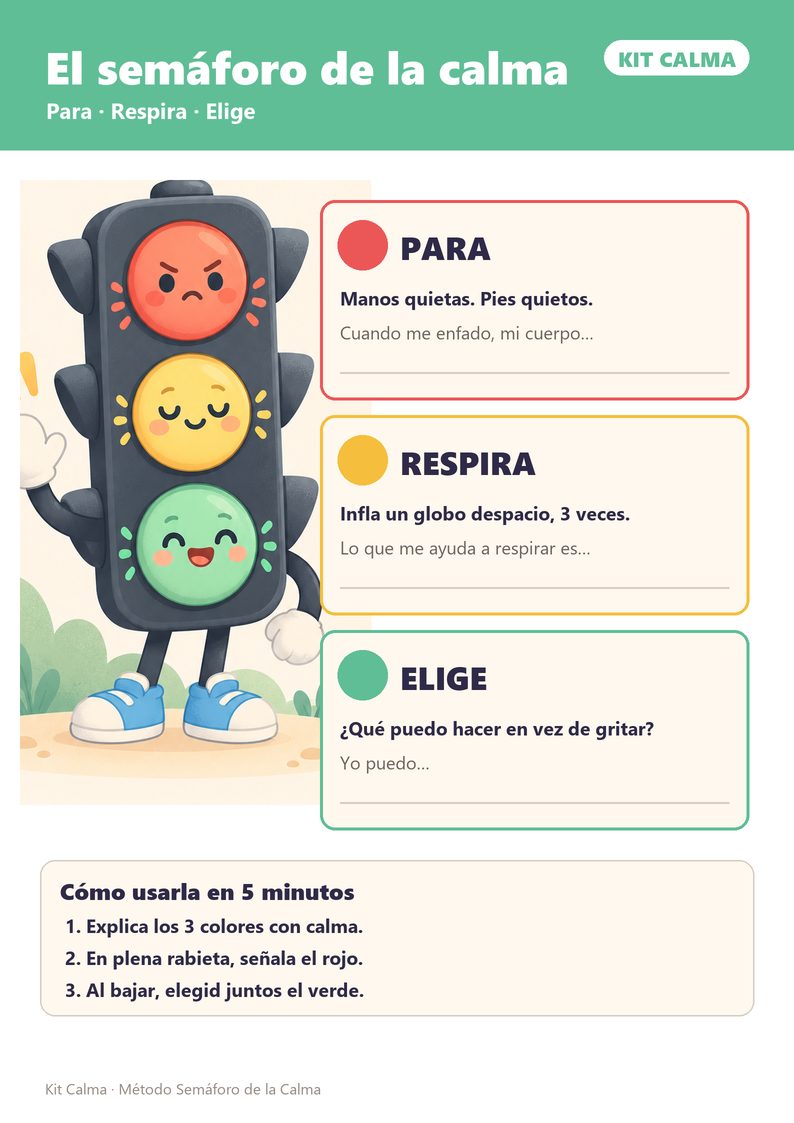 Semáforo de la calma