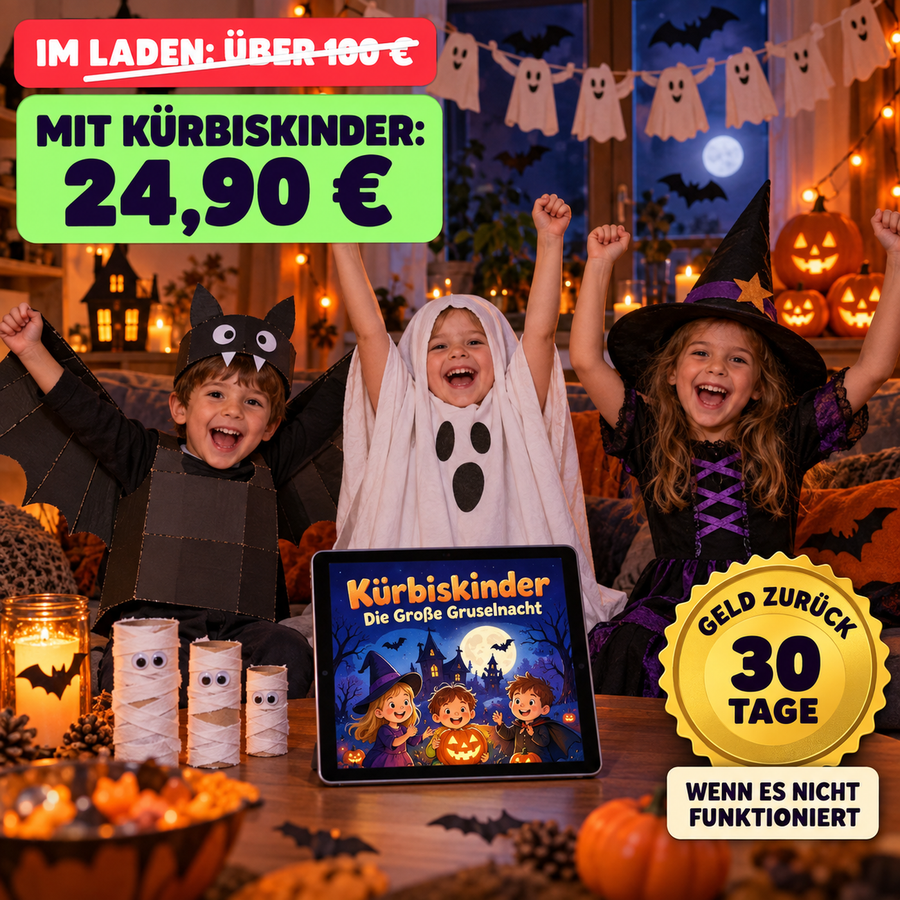 Kürbiskinder: die ganze