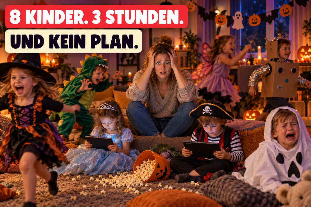 8 Kinder, 3 Stunden und kein