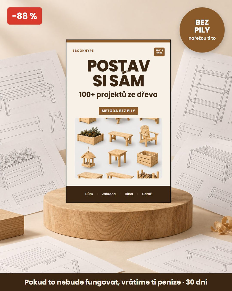Postav si sám: 100+ projektů ze dřeva v PDF